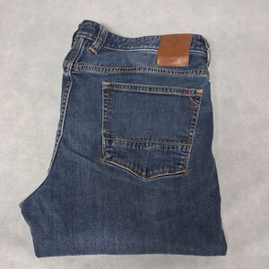 Tommy Bahama Blue Jeans Men's 35x32 Straight Leg Dark Washed Denim